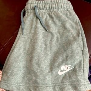 Green Nike women shorts